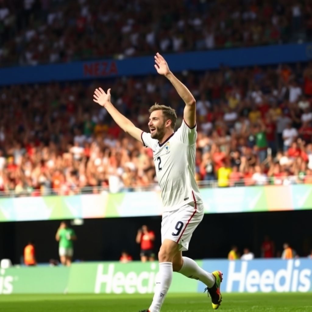 Harry kane celebra el pase y la sufrida victoria de inglaterra ante méxico