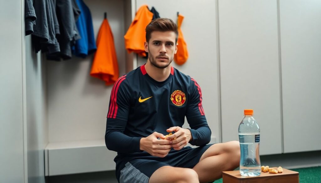 Cómo se prepara un futbolista profesional en la semana previa a un partido decisivo - иллюстрация