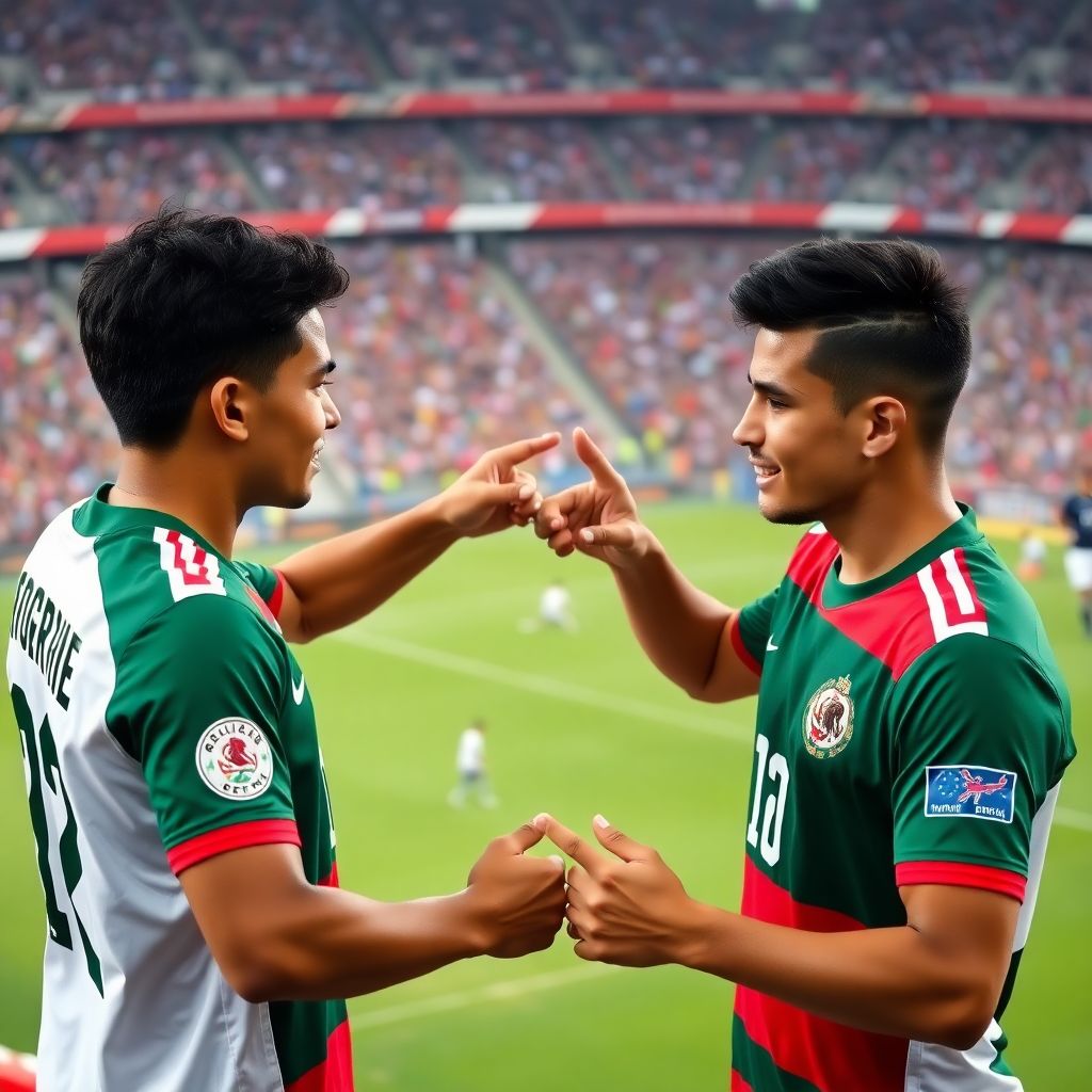 Jugadores del tri sub-20 deciden tiro libre con chin chan pu viral