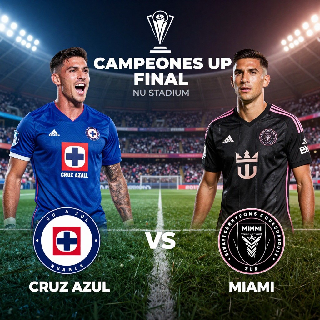 Cruz azul vs inter miami: la Ia pronostica al ganador de la campeones cup