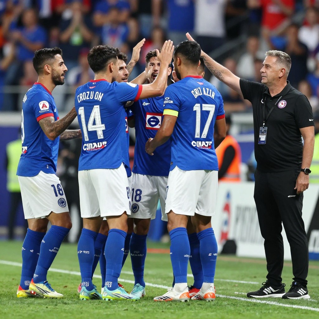 Cruz azul golea 5-0 a juárez y huiqui apunta a recuperar terreno en el apertura 2026